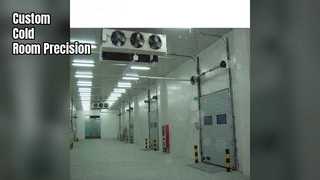 カスタム冷蔵室の正確な温度制御