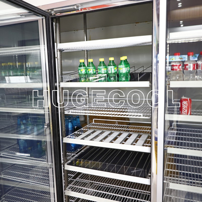 10 Glass Door Walk in Cooler for Supermarket Beverage Juice and Beer Storage Solution