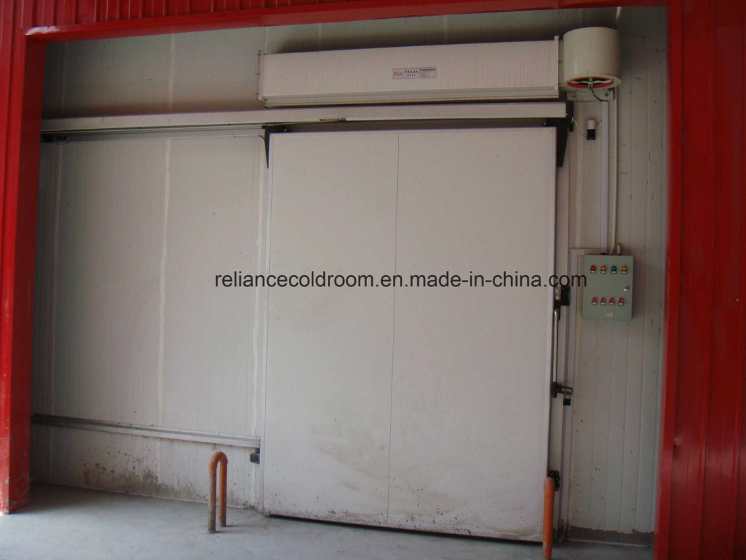 Standard Manual Sliding Door for Cold Room Freon Refrigerant and Customization Option
