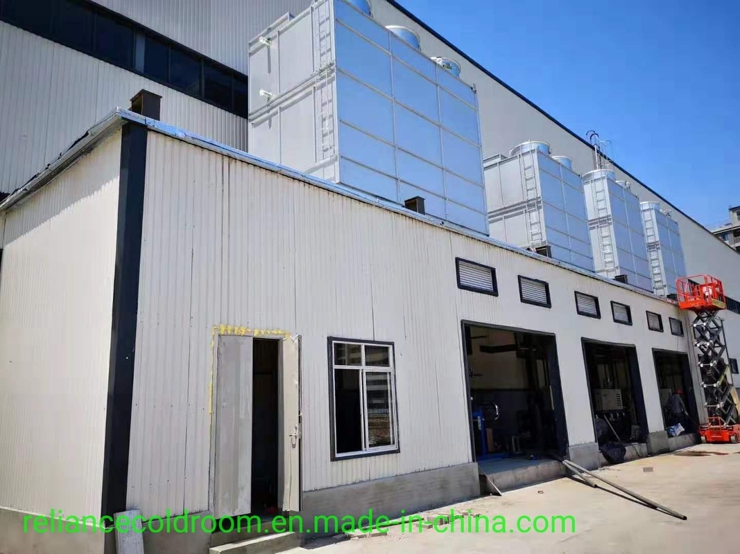 Customized Request Cold Room for Fish and Meat Storage Temperature Range -10-0C 3 Tons