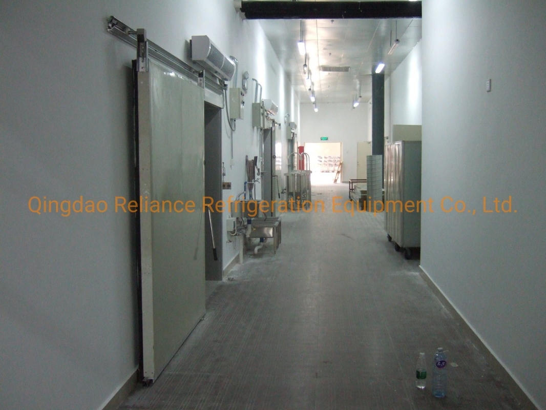 Assembled Structure One Ton Fish Cold Room with Freon Refrigerant and LED Lighting