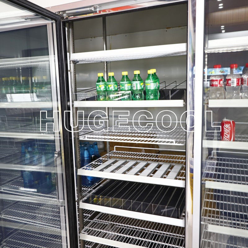 USA Supermarket Display Walk in Cooler and Freezer Customization for Supermarkets