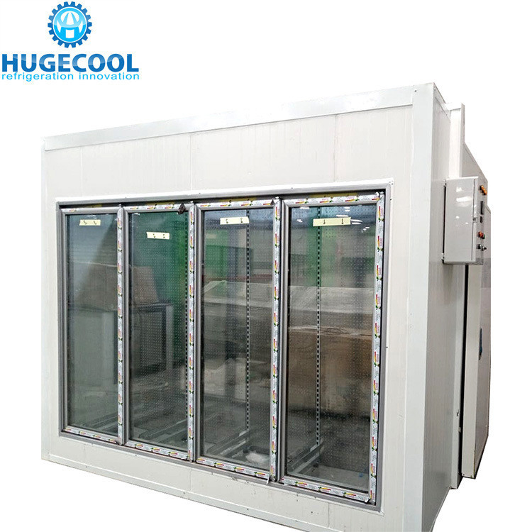 Customization 30FT Glass Door Display Commercial Drink Cooler with Customized Request