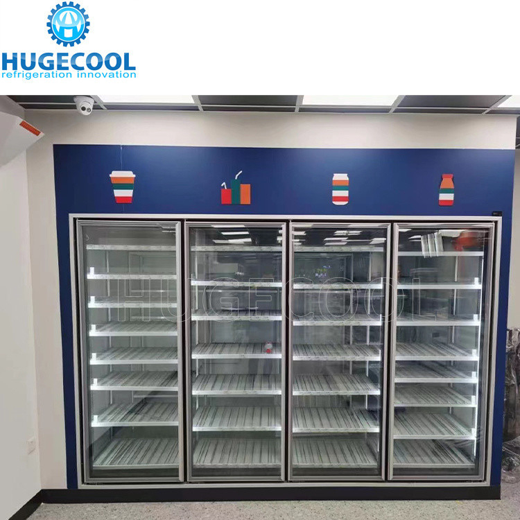 Customization 30FT Glass Door Display Commercial Drink Cooler with Customized Request