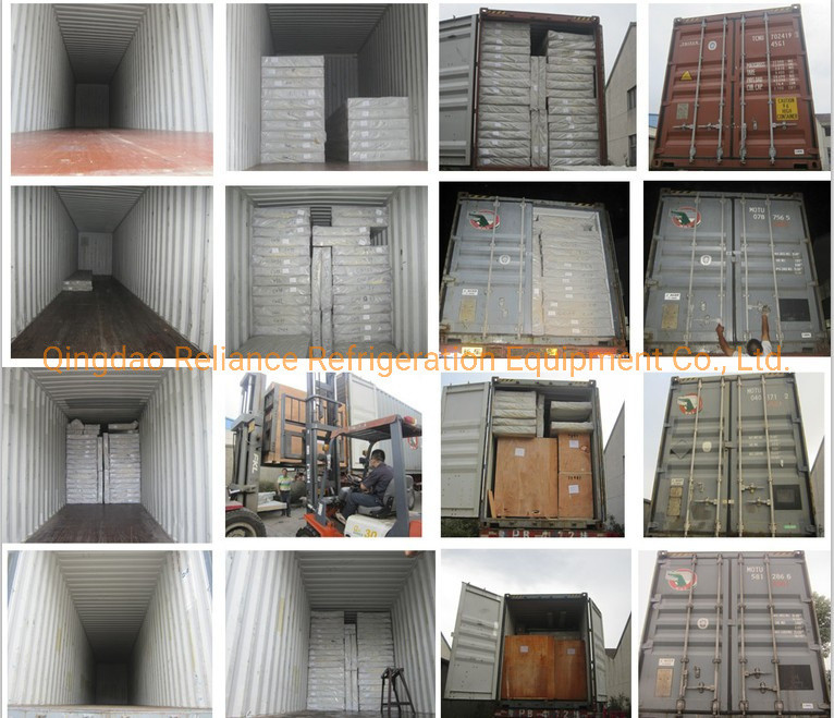 Home Using PU/PIR Insulation Fireproof Sandwich Panel for COLDROOM30