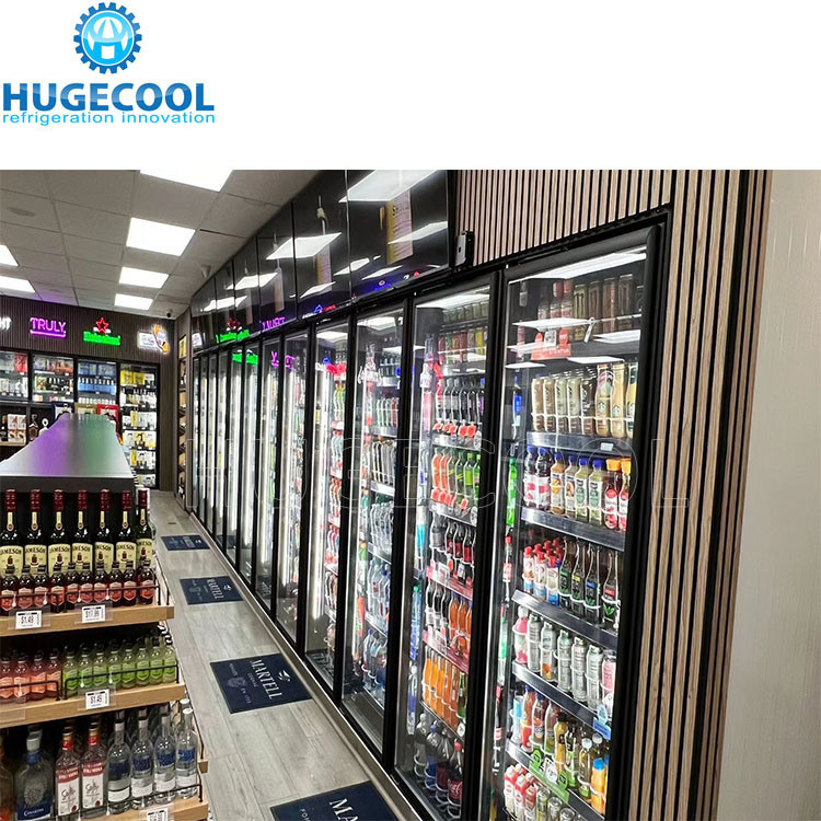 Walk Ins Beer Cave Beverage Cooler Foods Freezer Display with Free 3D and CAD Drawing
