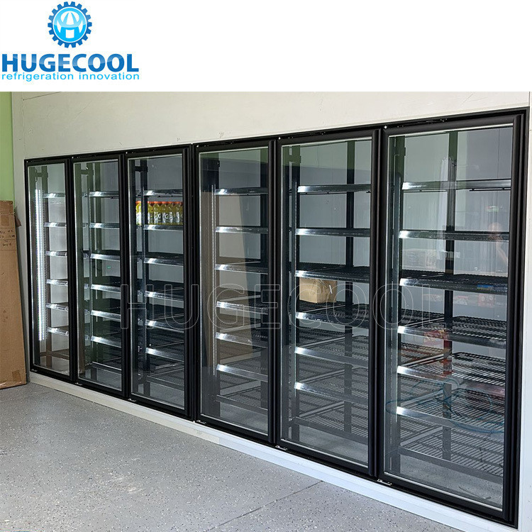Walk Ins Beer Cave Beverage Cooler Foods Freezer Display with Free 3D and CAD Drawing