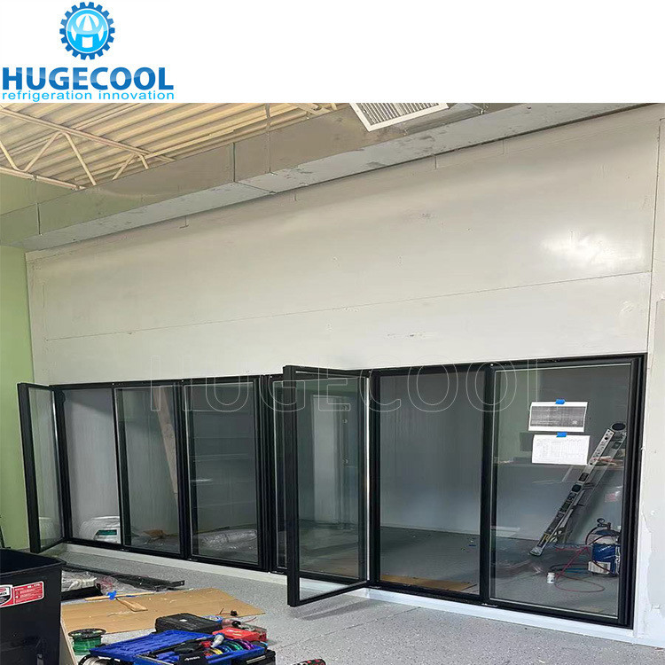 Walk Ins Beer Cave Beverage Cooler Foods Freezer Display with Free 3D and CAD Drawing
