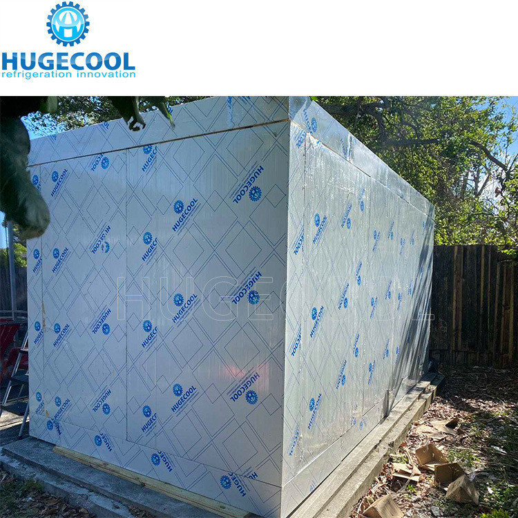 Mono Block Condensing Unit Compressor Coldroom For Fruits And Vegetables 2*2*2.5m