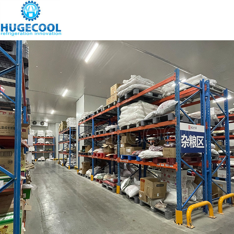 Customized Request 200mm Thickness Onion Storage Room with Rack and Condensing Unit