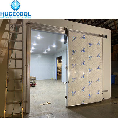 Structure Assembled Industrial Cold Room Freezer Box Sliding Door for Cooler Room 2*3m